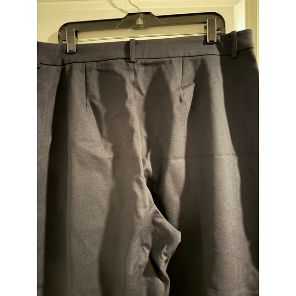 Eloquii Black Wide Leg Cropped Pants Womens Size 16‎ - Picture 6 of 9